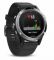 Garmin FENIX 5 silver with black band (010-01688-03)
