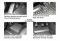 Guminiai kilimėliai 3D NISSAN X-Trail 2001-2007, 4 pcs. /L50077G /gray