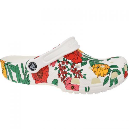 crocs floral clog