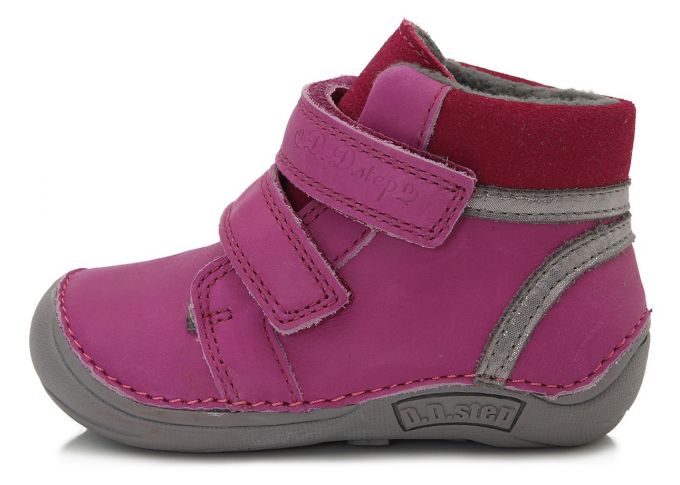 D.D. step rožiniai batai su pašiltinimu 20-24 d. 01842a