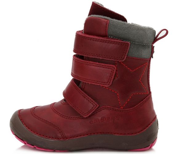 D.D. step raudoni batai su pašiltinimu 25-30 d.023809dm