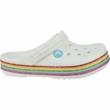 Šlepetės Crocs Rainbow Glitter Clog 206151-100