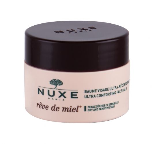 NUXE Reve de Miel, Ultra Comforting Face Balm, dieninis kremas moterims, 50ml