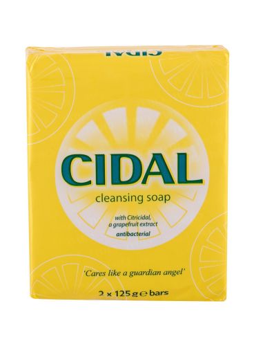 Cidal Cleansing Soap, Antibacterial, Bar muilas moterims ir vyrams, 250g