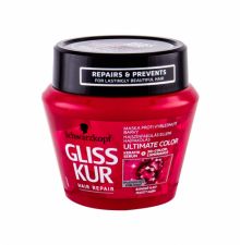 Schwarzkopf Gliss Kur, Ultimate Color, plaukų kaukė moterims, 300ml