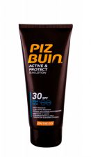 PIZ BUIN Active & Protect, Sun Lotion, Sun kūno losjonas moterims ir vyrams, 100ml