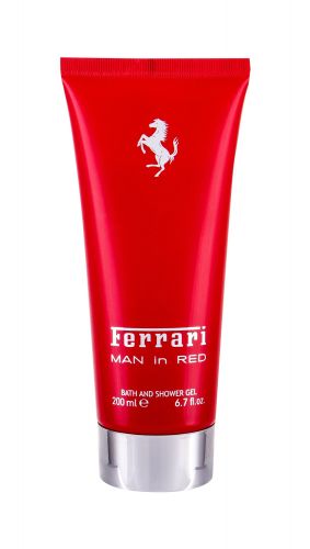Ferrari Man in Red, dušo želė vyrams, 200ml