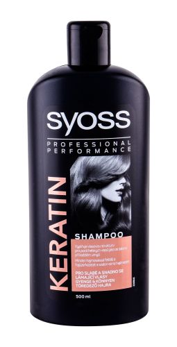 Syoss Professional Performance Keratin, šampūnas moterims, 500ml