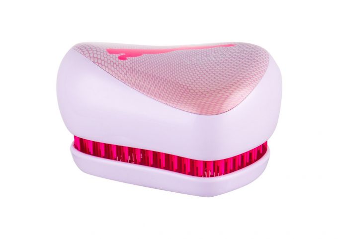 Tangle Teezer Compact Styler, plaukų šepetys moterims, 1pc, (Neon Pink)