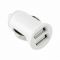 TOTI  Dual USB Car Charger  type-c cable 1m 2.1 Amp (White)