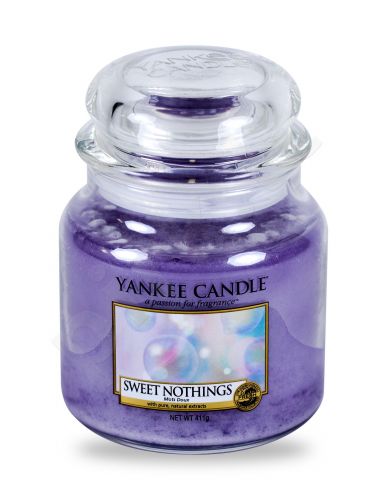 Yankee Candle Sweet Nothings, aromatizuota žvakė moterims ir vyrams, 411g