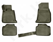 Kilimėliai 3D BMW 3 F30, F31 2011-> gray /L04029G