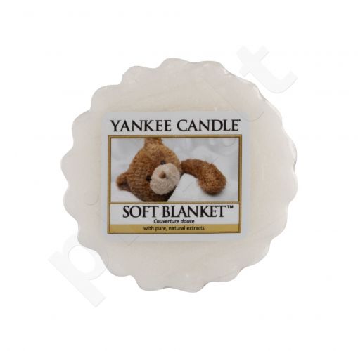 Yankee Candle Soft Blanket, aromatizuota žvakė moterims ir vyrams, 22g