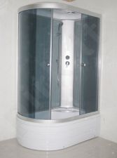 Dušo kabina R8106 dešinė grey/white