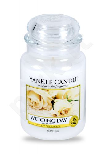 Yankee Candle Wedding Day, aromatizuota žvakė moterims ir vyrams, 623g