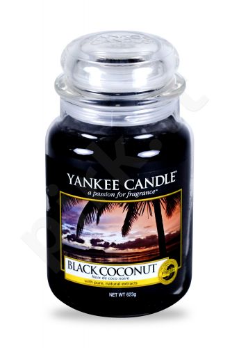 Yankee Candle Black Coconut, aromatizuota žvakė moterims ir vyrams, 623g