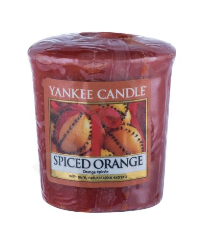 Yankee Candle Spiced Orange, aromatizuota žvakė moterims ir vyrams, 49g