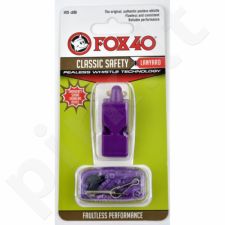 Švilpukas FOX Classic + virvutė 9903-0808 violetinė