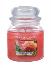 Yankee Candle Sun-Drenched Apricot Rose, aromatizuota žvakė moterims ir vyrams, 411g