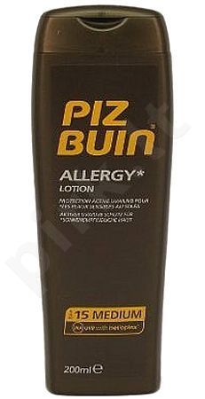 PIZ BUIN Allergy, Sun Sensitive Skin Lotion, Sun kūno losjonas moterims, 200ml