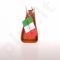 MADE IN ITALY Postino 083 ruda itališka rankinė iš natūralios odos