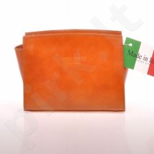 MADE IN ITALY Postino 083 ruda itališka rankinė iš natūralios odos