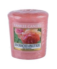 Yankee Candle Sun-Drenched Apricot Rose, aromatizuota žvakė moterims ir vyrams, 49g