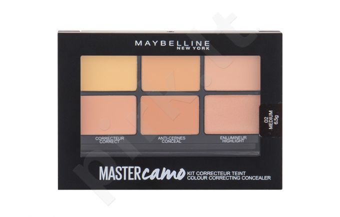 Maybelline Master Camo, Colour Correcting, maskuoklis moterims, 6,5g, (02 Medium)