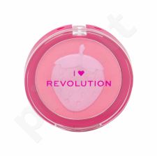 Makeup Revolution London I Heart Revolution, Fruity Blusher, skaistalai moterims, 10,25g, (Strawberry)