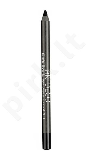 Artdeco Soft Eye Liner, akių kontūrų pieštukas moterims, 1,2g, (80 Sparkling Black)