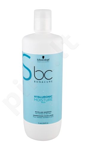Schwarzkopf BC Bonacure, Hyaluronic Moisture Kick Micellar, šampūnas moterims, 1000ml