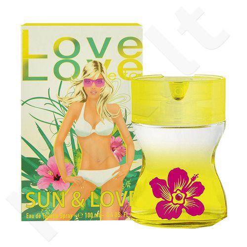 Love Love Sun & Love, tualetinis vanduo moterims, 35ml