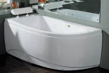 Akrilinė vonia B1680 kairinė 160cm