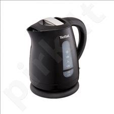 TEFAL KO2998 Standard kettle, Plastic, Black, 3000 W, 360° rotational base, 1.5 L