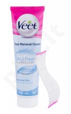 Veet Silk & Fresh, Sensitive Skin, skutimosi kremas moterims, 100ml