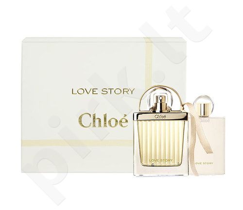 Chloe Love Story, rinkinys kvapusis vanduo moterims, (EDP 50ml + 100ml kūno pienelis)