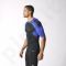 Marškinėliai termoaktyvūs Adidas Techfit Cool Graphic Short Sleeve Tee M S20817