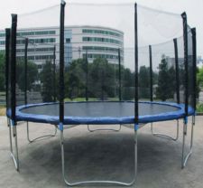 Akcija! Batutas 16FT (488 cm) Sports Jump su tinklu ir kopėtėlėmis