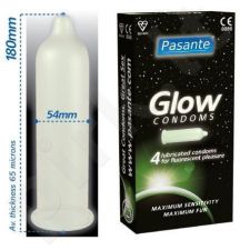 Prezervatyvai Pasante Glow (1 vnt)