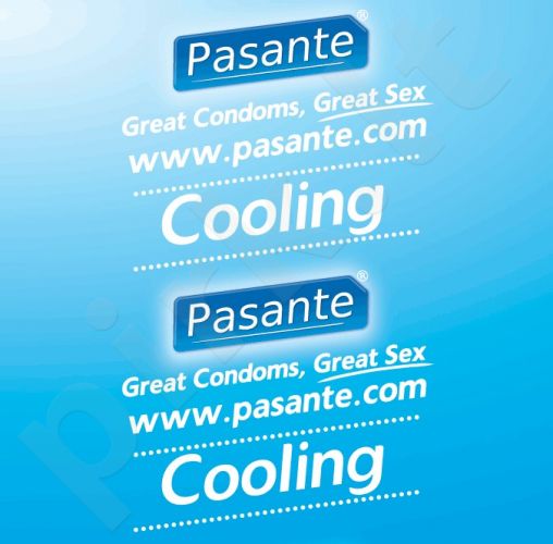 Prezervatyvai Pasante Cooling (1 vnt)