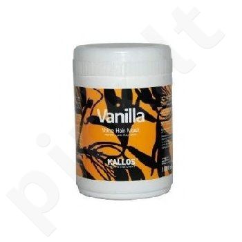 Kallos Cosmetics Vanilla, plaukų kaukė moterims, 1000ml