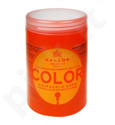 Kallos Cosmetics Color, plaukų kaukė moterims, 1000ml