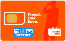 TravelSim+INTERNET tarptautinio ryšio SIM kortelė