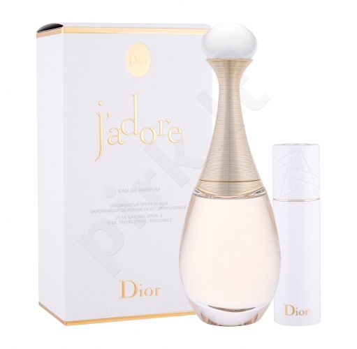Christian Dior J´adore, rinkinys kvapusis vanduo moterims, (EDP 75 ml + EDP 10 ml)