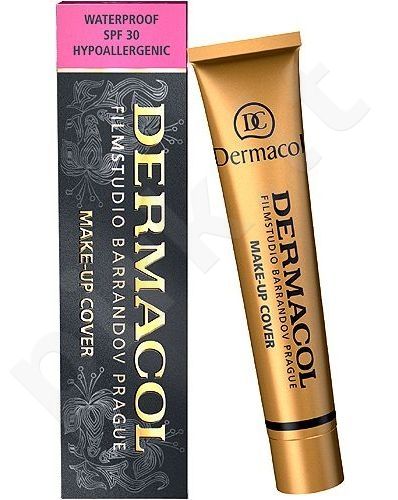 Dermacol Make-Up Cover, SPF30, makiažo pagrindas moterims, 30g, (209)