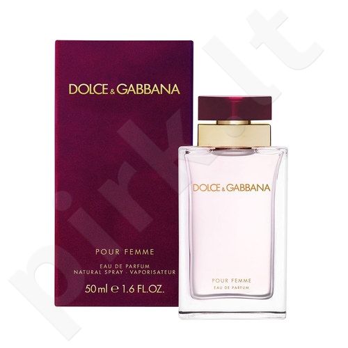 Dolce&Gabbana Pour Femme, kvapusis vanduo moterims, 50ml