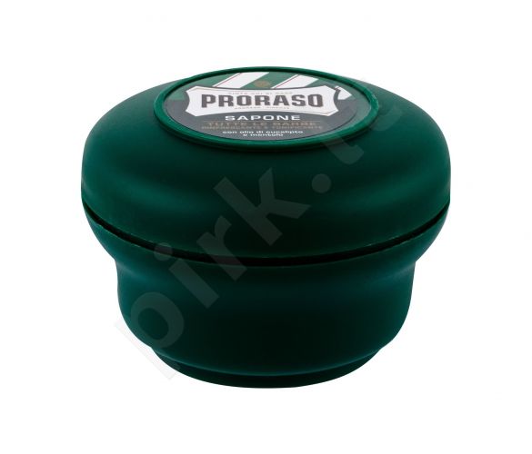 PRORASO Green, Shaving Soap In A Jar, skutimosi putos vyrams, 150ml