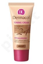 Dermacol Toning Cream, 2in1, BB kremas moterims, 30ml, (Biscuit)