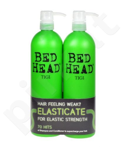 Tigi Bed Head Elasticate, rinkinys šampūnas moterims, (750m Bed Head Elasticate Strengthening šampūnas + 750ml Bed Head Elasticate Strengthening kondicionierius)