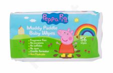 Peppa Pig Peppa, Baby Wipes, drėgnosios servetėlės vaikams, 56pc